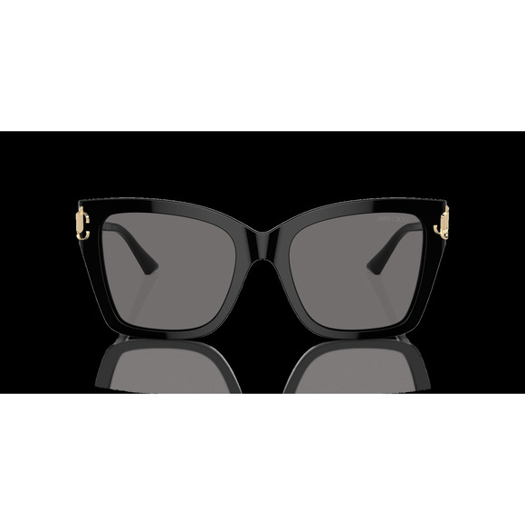 Jimmy Choo JC5012 500081 Black/Polarized Dark Grey Lens 54mm Women's Sunglasses - Picture 4 of 6
